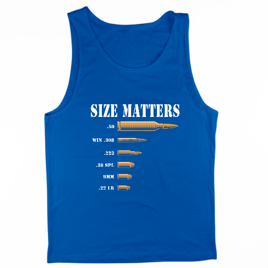 Size Matters Mens Tank Top