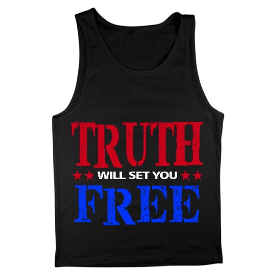 Truth Set Free Mens Tank Top