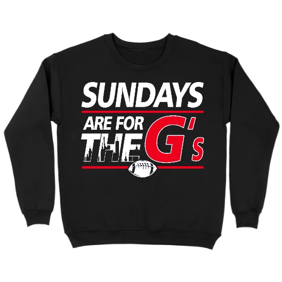 Sundays Are for the Gs Kids Crewneck Sweatshirt