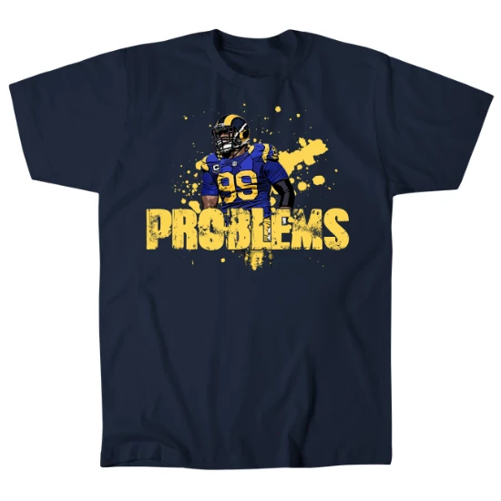 Los Angeles Football 99 Problems Mens T-Shirt