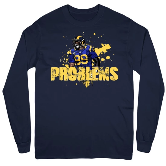 Los Angeles Football 99 Problems Mens Long Sleeve T-Shirt