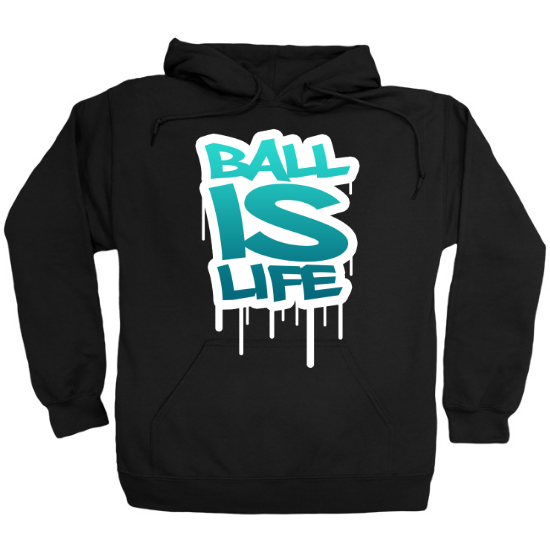 Ball is Life Seafoam Blue Hoodie