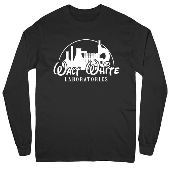 Walt White Laboratories  Mens Long Sleeve T-Shirt