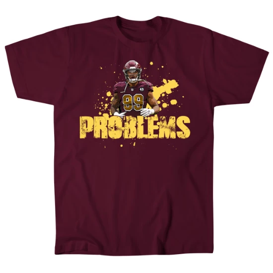 99 Problems Washington Football  Mens T-Shirt