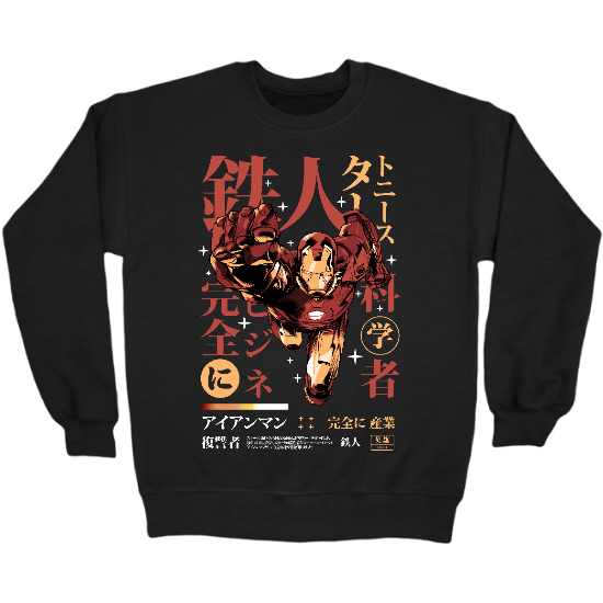 Anime Super Hero  Crewneck Sweatshirt