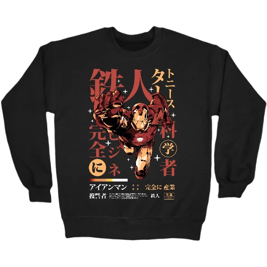Anime Super Hero  Crewneck Sweatshirt