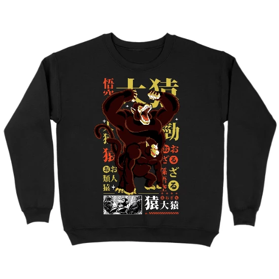 Ape Super Fighter Kids Crewneck Sweatshirt