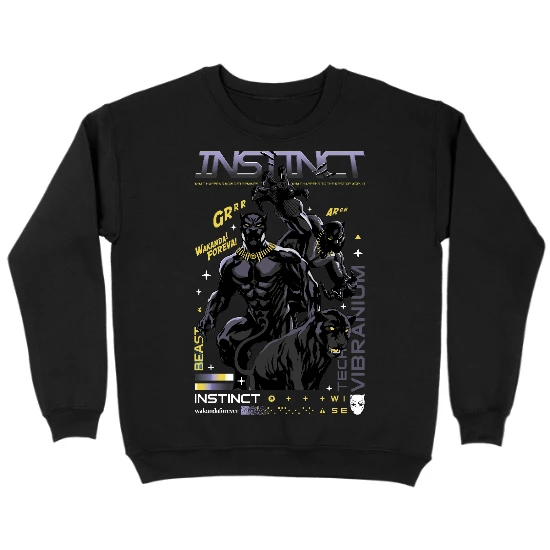 King Instinct Kids Crewneck Sweatshirt