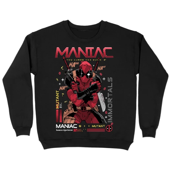 The Mutant Maniac Kids Crewneck Sweatshirt