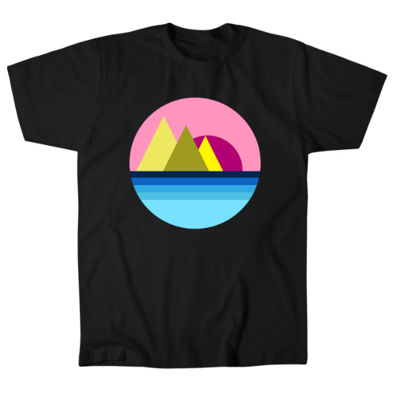 Abstract Desert Mens T-Shirt