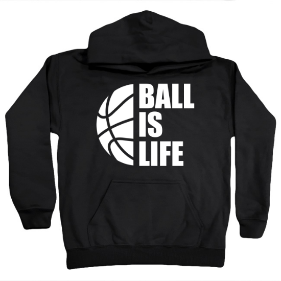 Basketball Is Life Kids Hoodie
