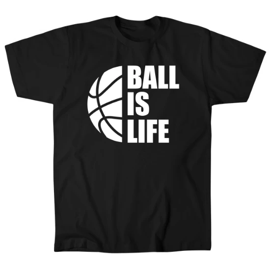 Basketball Is Life Mens T-Shirt