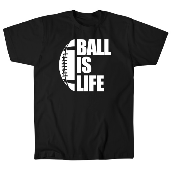 Football is Life Mens T-Shirt