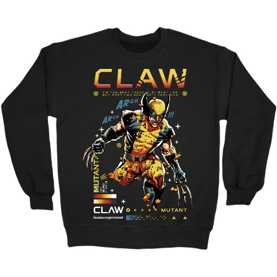 Clawed Hero Crewneck Sweatshirt