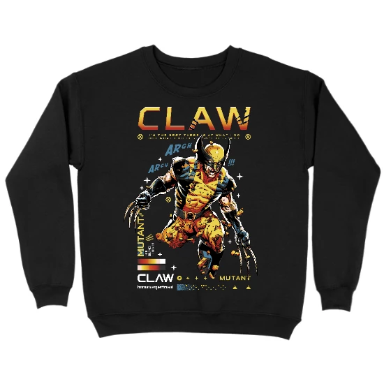 Clawed Hero Kids Crewneck Sweatshirt