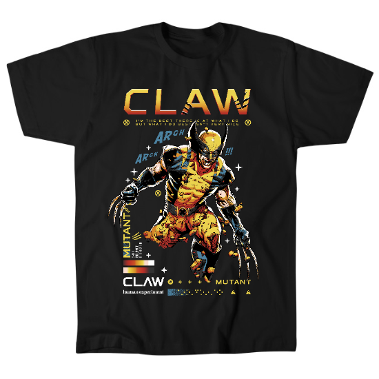 Clawed Hero Mens T-Shirt