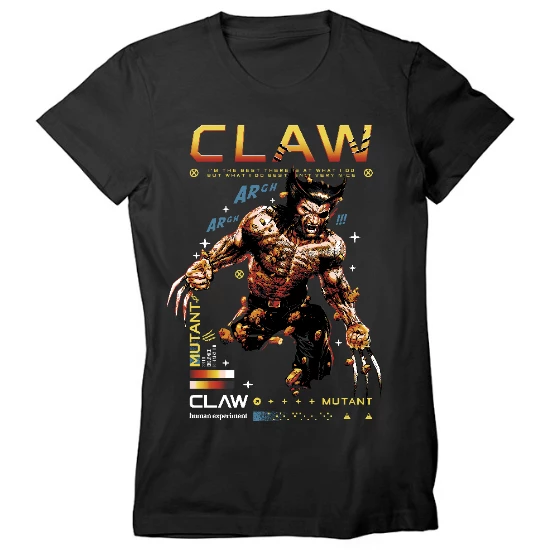 Clawed Mutant Womens T-Shirt