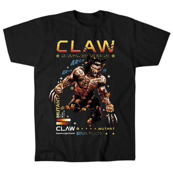 Clawed Mutant Mens T-Shirt