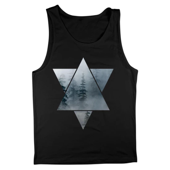 Misty Forest Mens Tank Top
