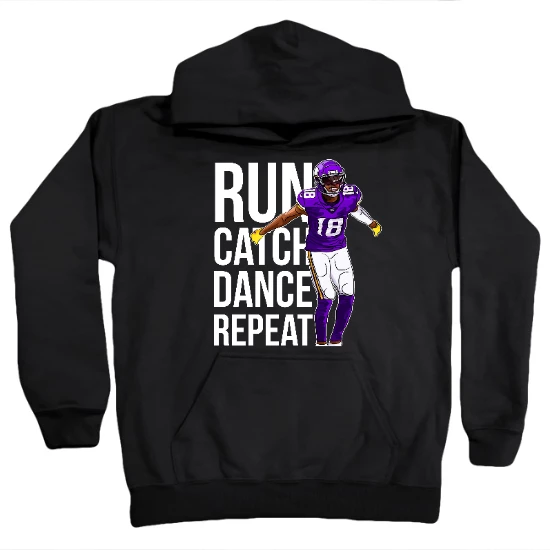 Run Dance Catch Repeat Kids Hoodie