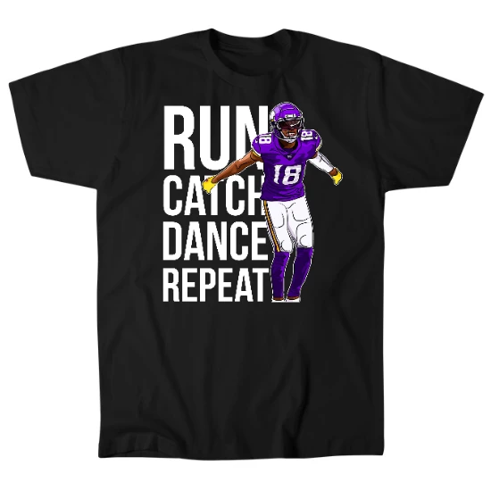 Run Dance Catch Repeat Mens T-Shirt
