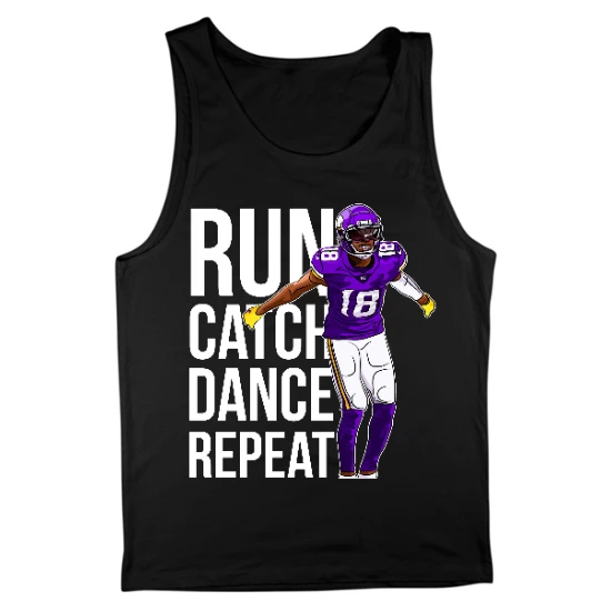 Run Dance Catch Repeat Mens Tank Top