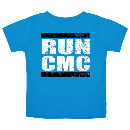 RUN CMC - Blue Kids T-Shirt