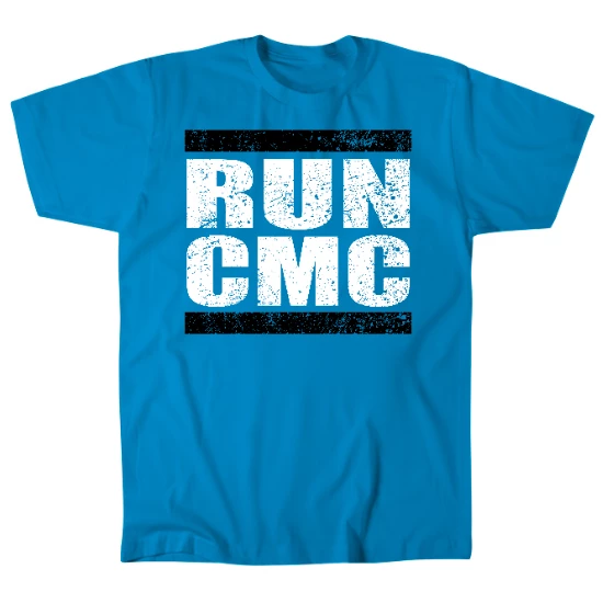 RUN CMC - Blue Mens T-Shirt