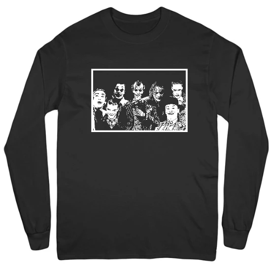 Gotham Diner Mens Long Sleeve T-Shirt 01