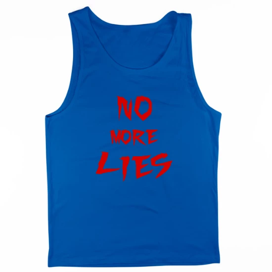 No More Lies Mens Tank Top
