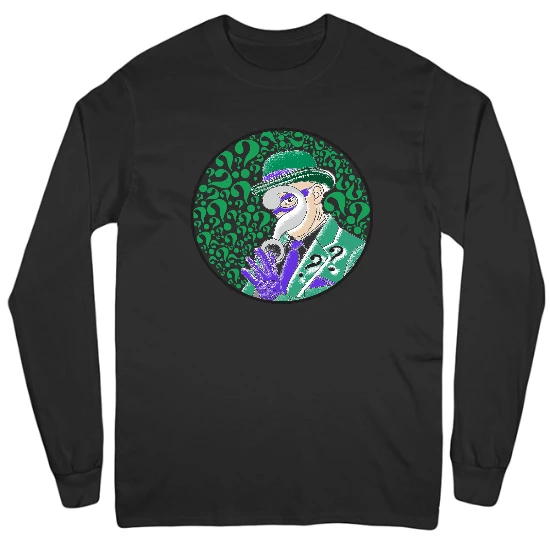 Riddles Mens Long Sleeve T-Shirt