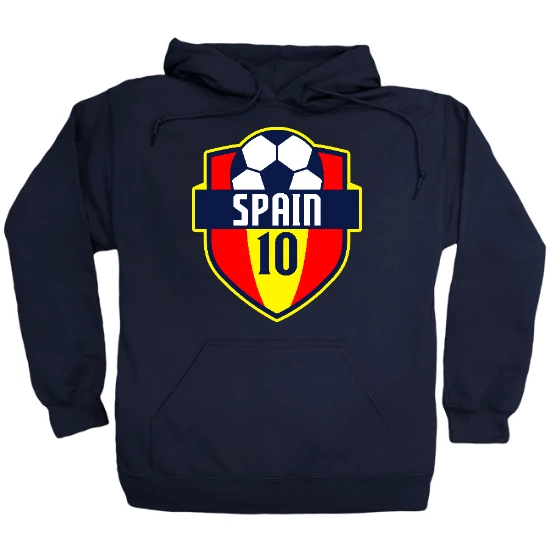 Spain World Soccer National Team Hoodie