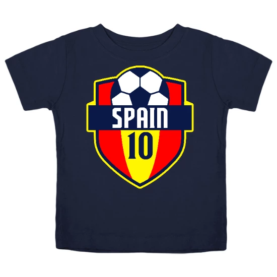 Spain World Soccer National Team Kids T-Shirt