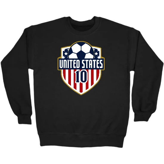 USA World Soccer National Team Crewneck Sweatshirt