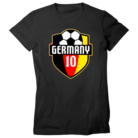 Germany World Soccer National Team Womens T-Shirt