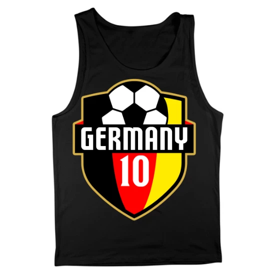 Germany World Soccer National Team Mens Tank Top