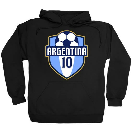 Argentina World Soccer National Team Mens Hoodie