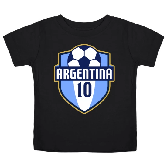 Argentina World Soccer National Team Mens Kids T-Shirt