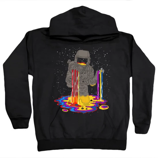 Trippy Astronaut Kids Hoodie