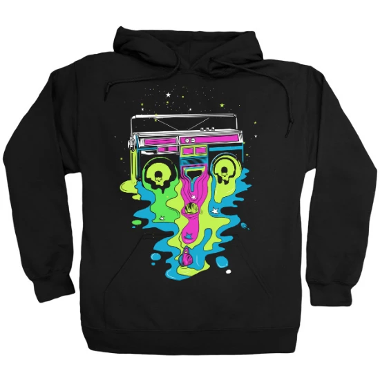 Boombox Color Drip Hoodie
