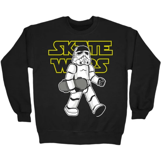 Skate Wars Trooper  Crewneck Sweatshirt