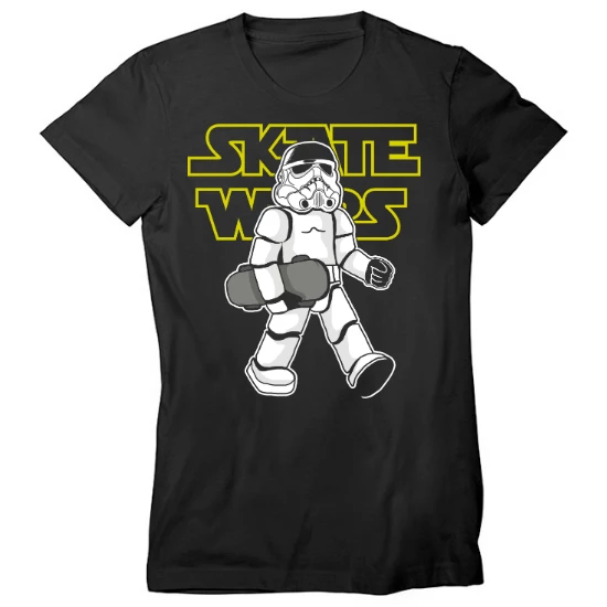 Skate Wars Trooper  Womens T-Shirt