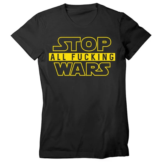 Stop All Wars Womens T-Shirt
