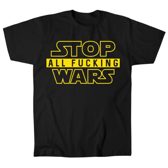 Stop All Wars Mens T-Shirt