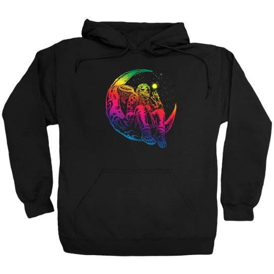 Astronaut Hanging Out In Space Hoodie