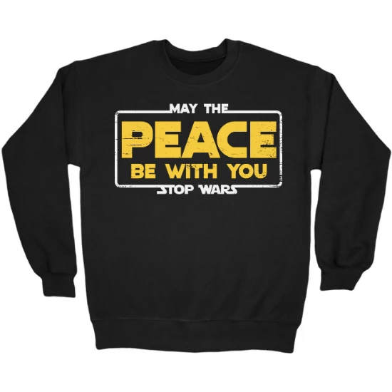 May The Peace Be With You Crewneck Sweatshirt