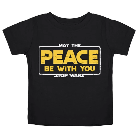 May The Peace Be With You Kids T-Shirt