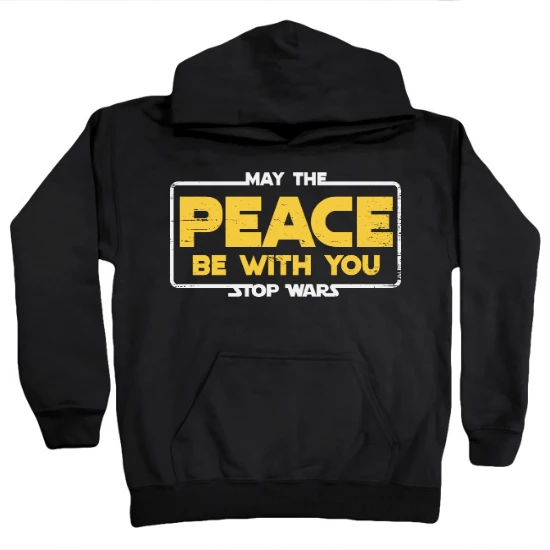 May The Peace Be With You Kids Hoodie