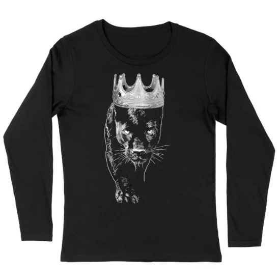 Panther King Womens Long sleeve T-Shirt