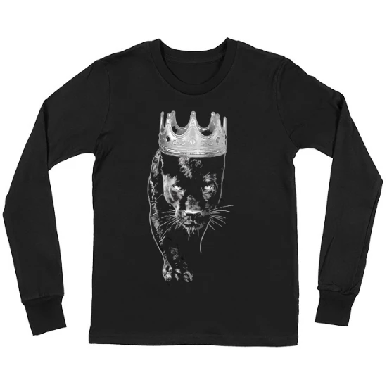 Panther King Kids Long Sleeve T-Shirt